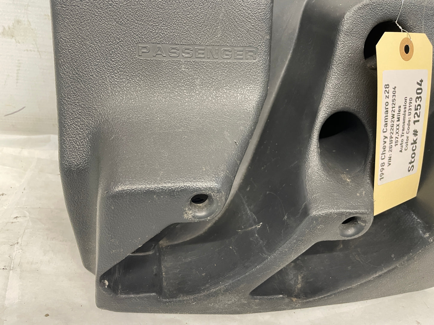 1998 Chevy Camaro Z28 LH Driver Cargo Trunk Well T-Top Storage Holder OEM - Day's Parts Yard