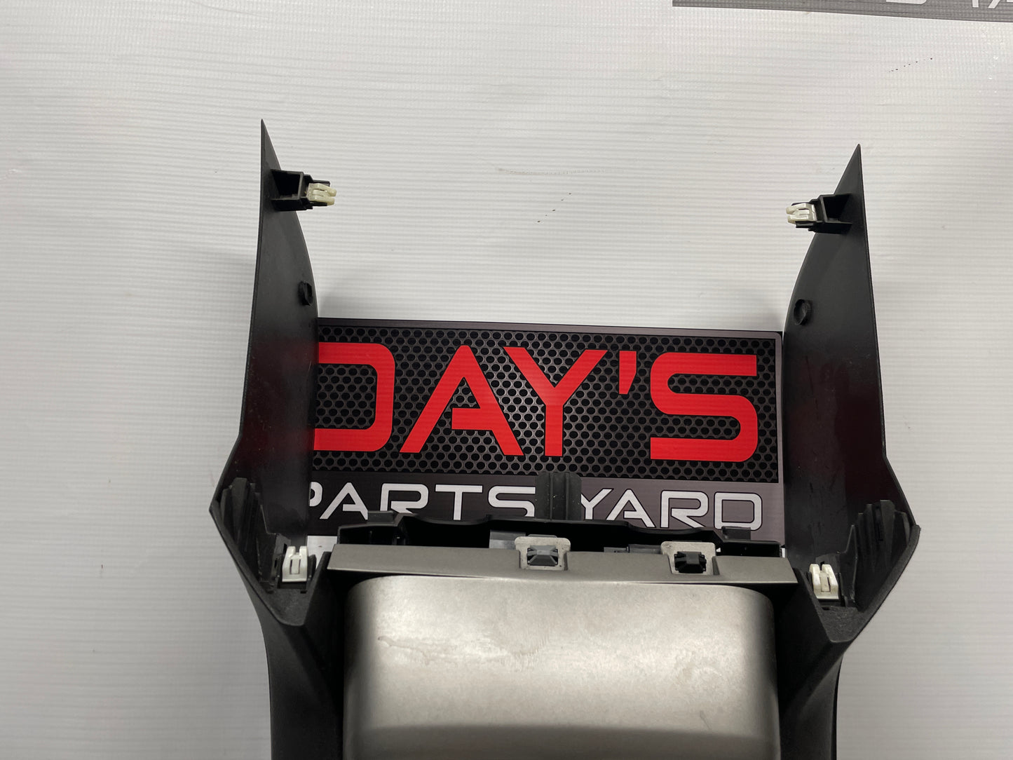2012 Chevy Camaro ZL1 Complete Center Console Arm Rest w/ Auxiliary Gauges OEM - Day's Parts Yard