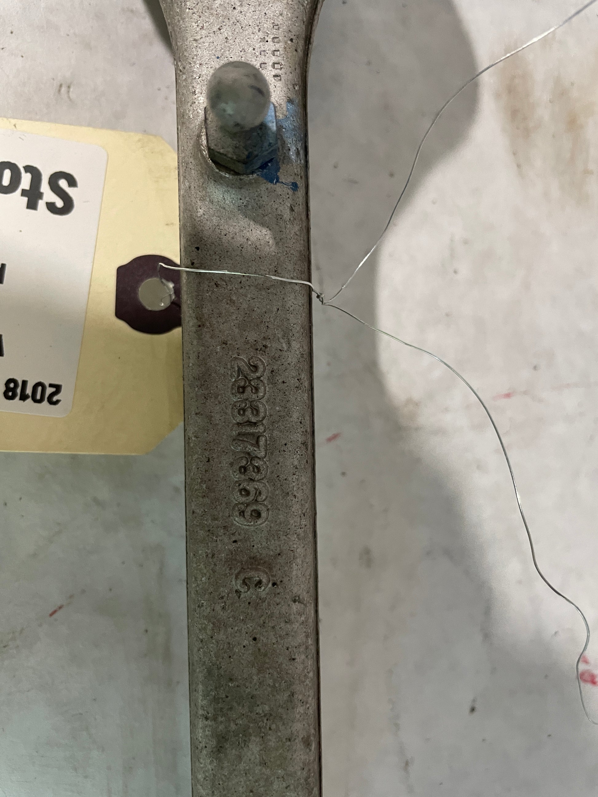 2018 Chevy Camaro ZL1 1LE LH Driver Front Rearward Lower Control Arm OEM - Day's Parts Yard