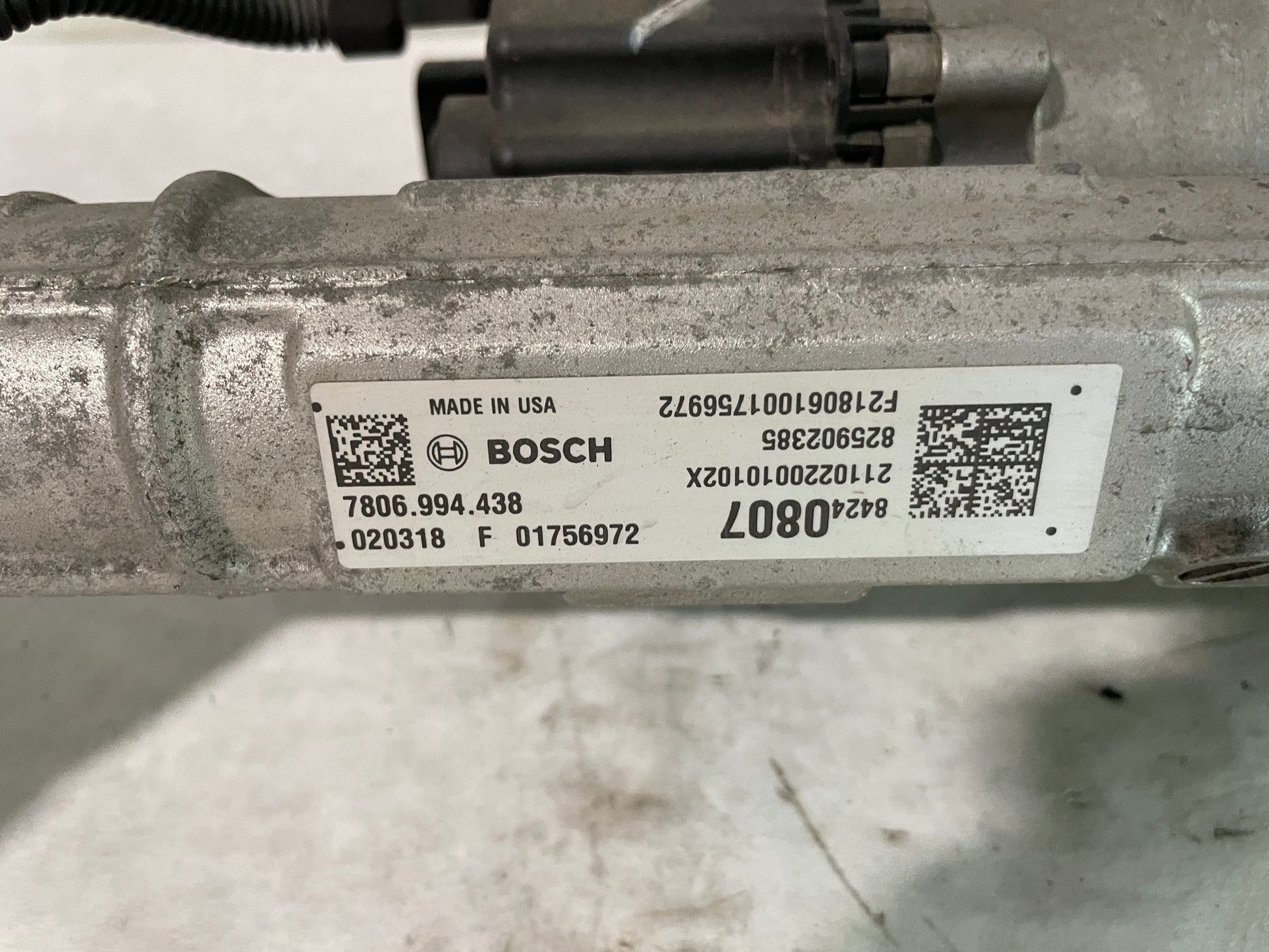 2018 Chevy Camaro ZL1 1LE Power Steering Rack and Pinion OEM - Day's Parts Yard