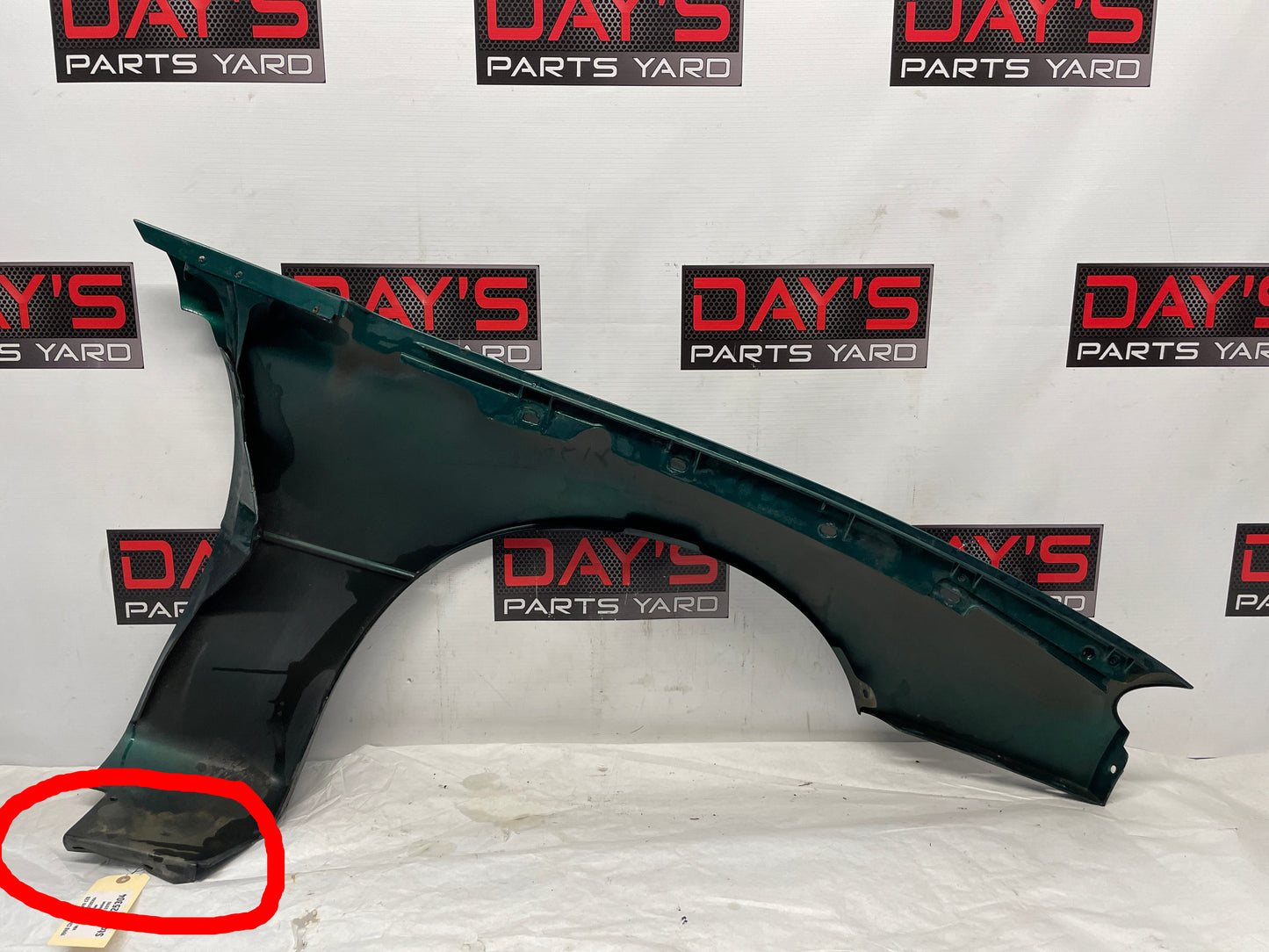 1998 Chevy Camaro Z28 LH Driver Fender OEM - Day's Parts Yard