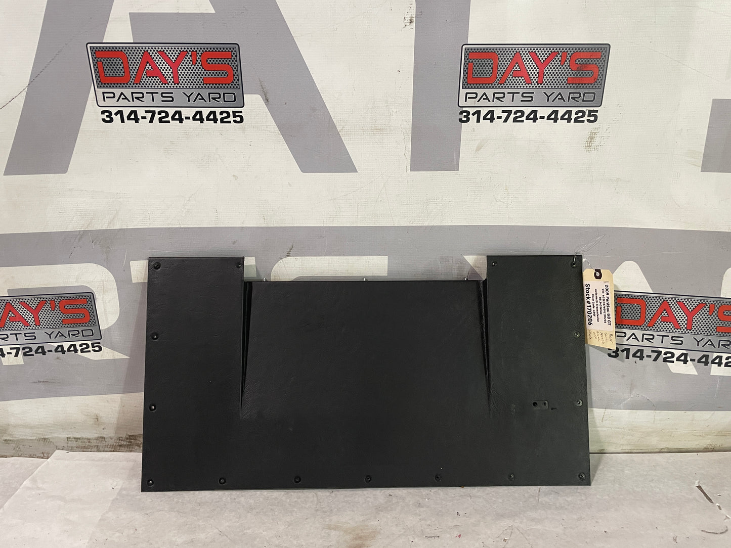 2009 Pontiac G8 GT Rear Seat Access Block Off Plate OEM - Day's Parts Yard