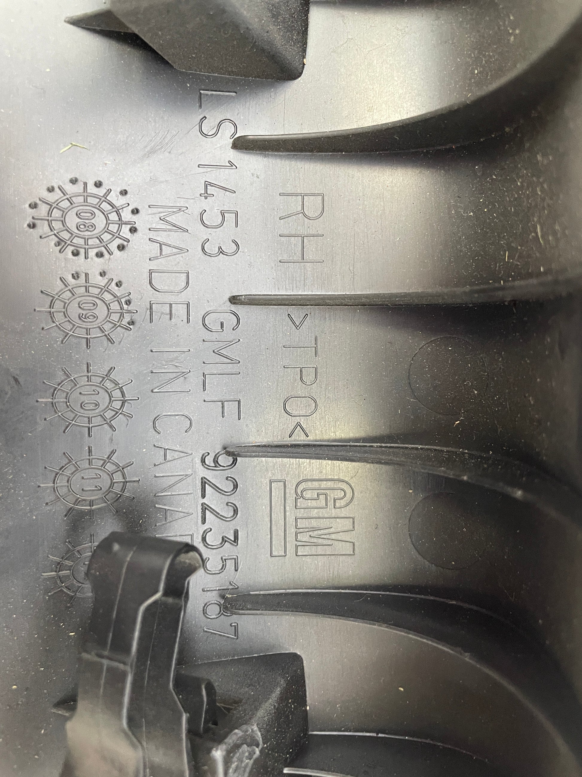 2010 Chevy Camaro SS RH & LH Interior A Pillar Trim OEM - Day's Parts Yard