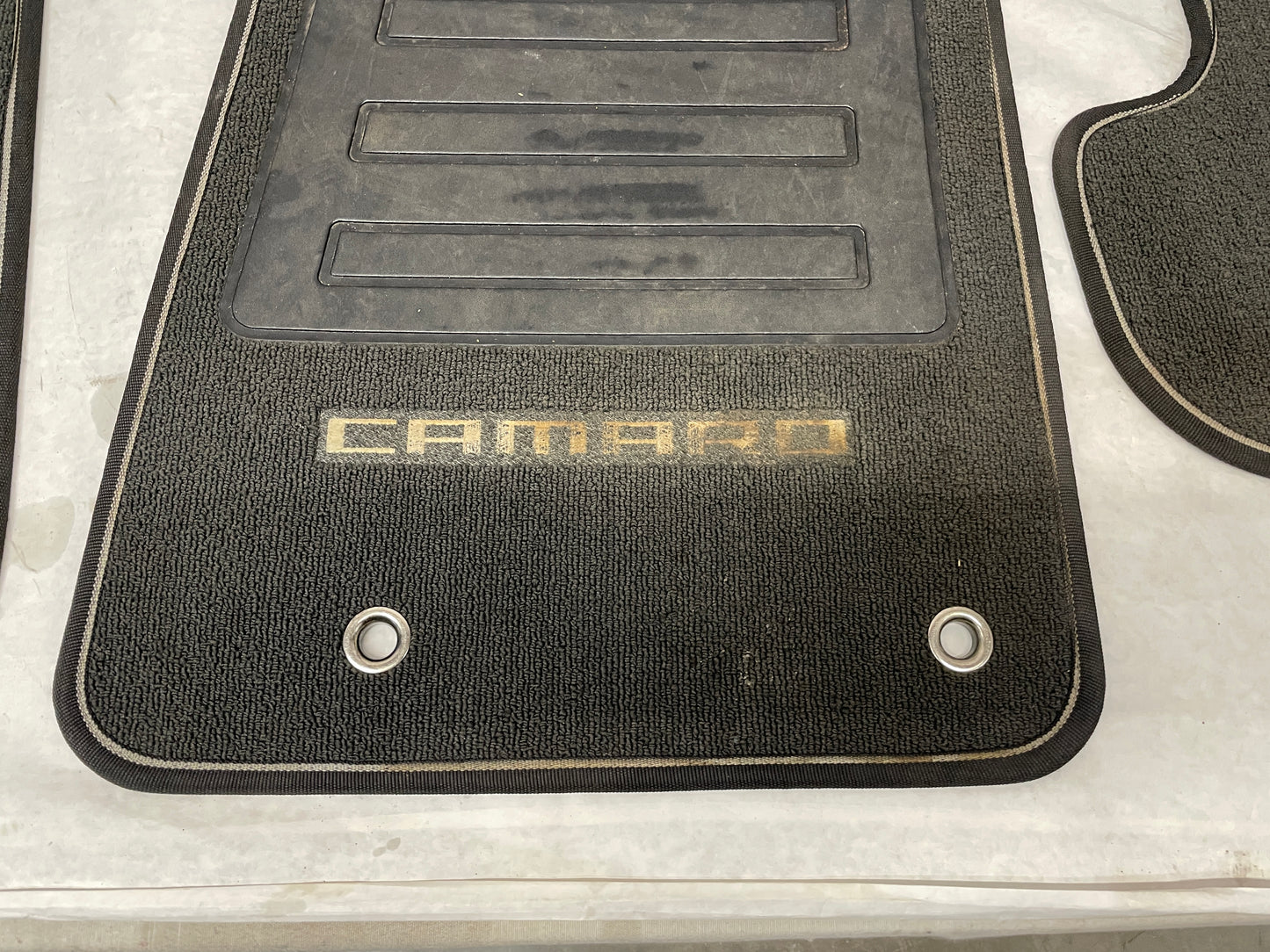 2012 Chevy Camaro ZL1 Front and Rear Floor Mats OEM - Day's Parts Yard