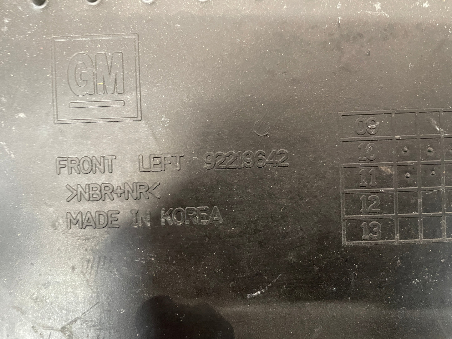 2012 Chevy Camaro ZL1 Front and Rear Floor Mats OEM - Day's Parts Yard
