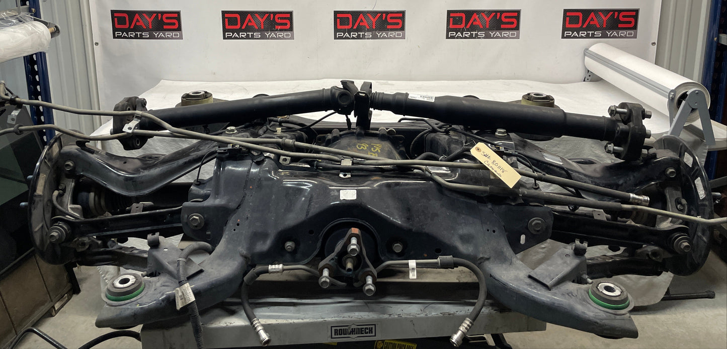 2012 Chevy Camaro ZL1 3.73 Complete Rear Axle Suspension Cradle K Member Subframe Differential OEM - Day's Parts Yard