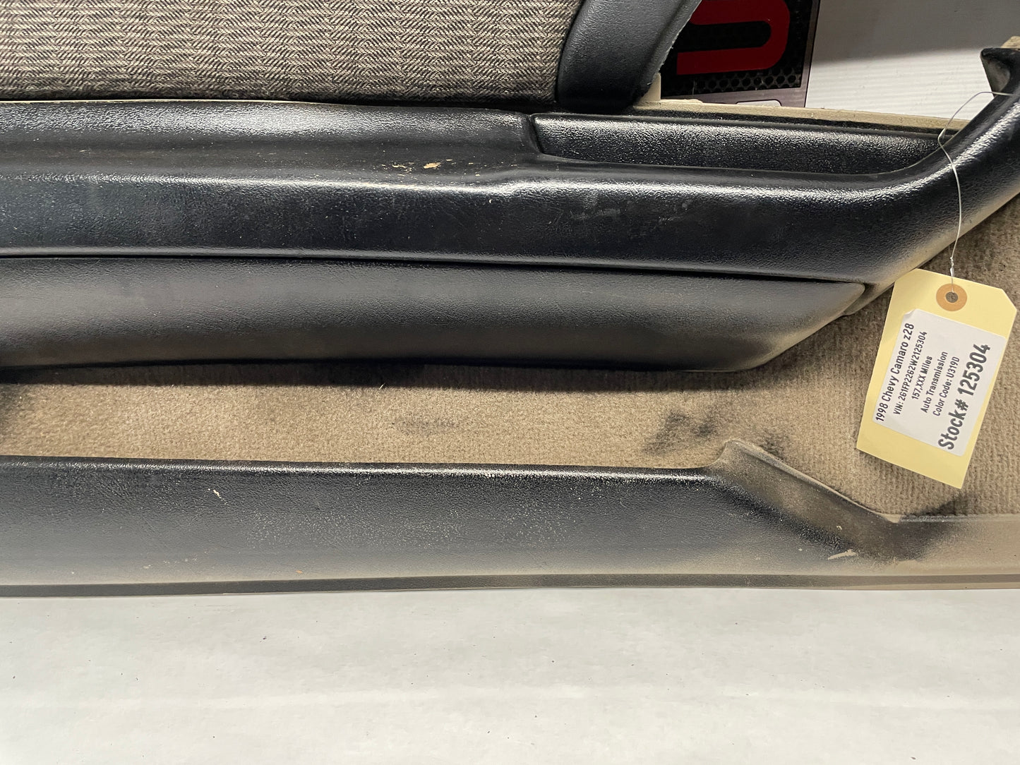 1998 Chevy Camaro Z28 LH Driver Interior Door Panel Trim Tan OEM - Day's Parts Yard