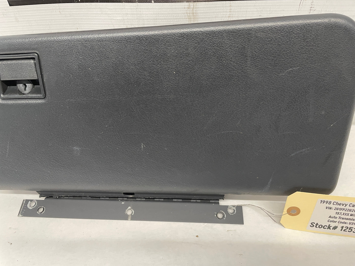1998 Chevy Camaro Z28 Glove Box Compartment Door Grey Gray OEM - Day's Parts Yard