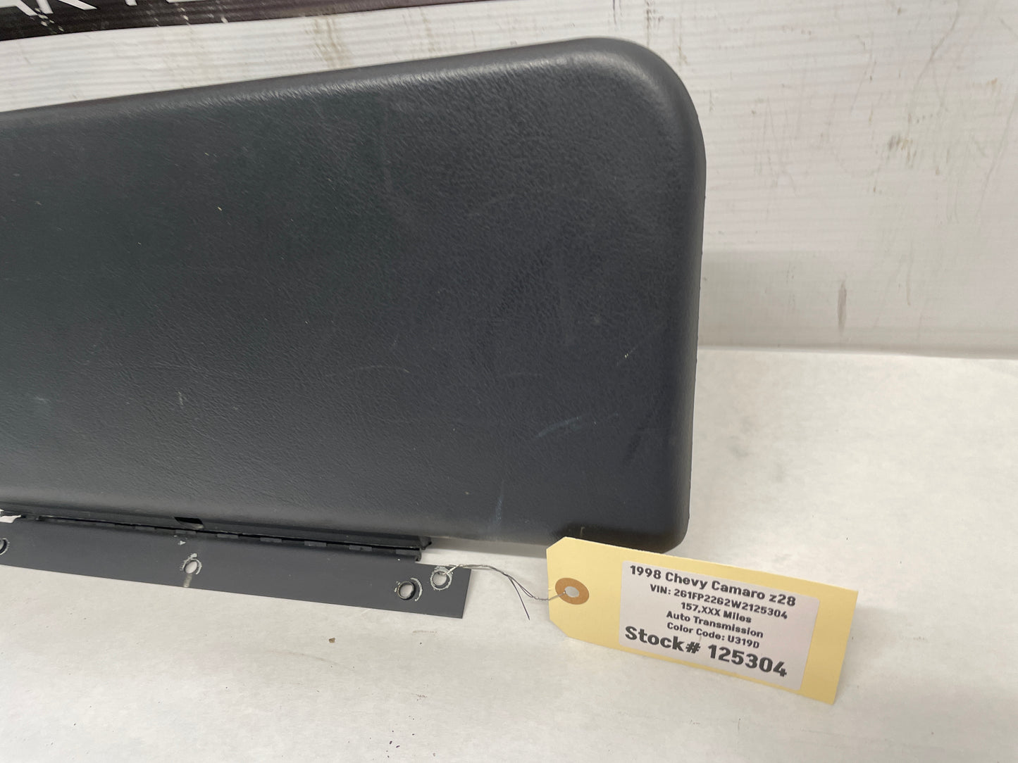 1998 Chevy Camaro Z28 Glove Box Compartment Door Grey Gray OEM - Day's Parts Yard