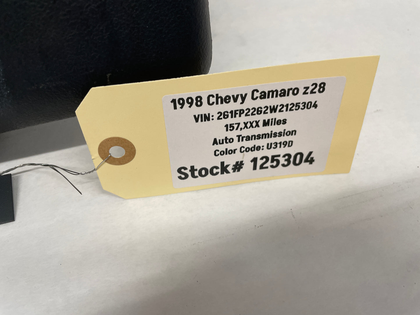 1998 Chevy Camaro Z28 Glove Box Compartment Door Grey Gray OEM - Day's Parts Yard