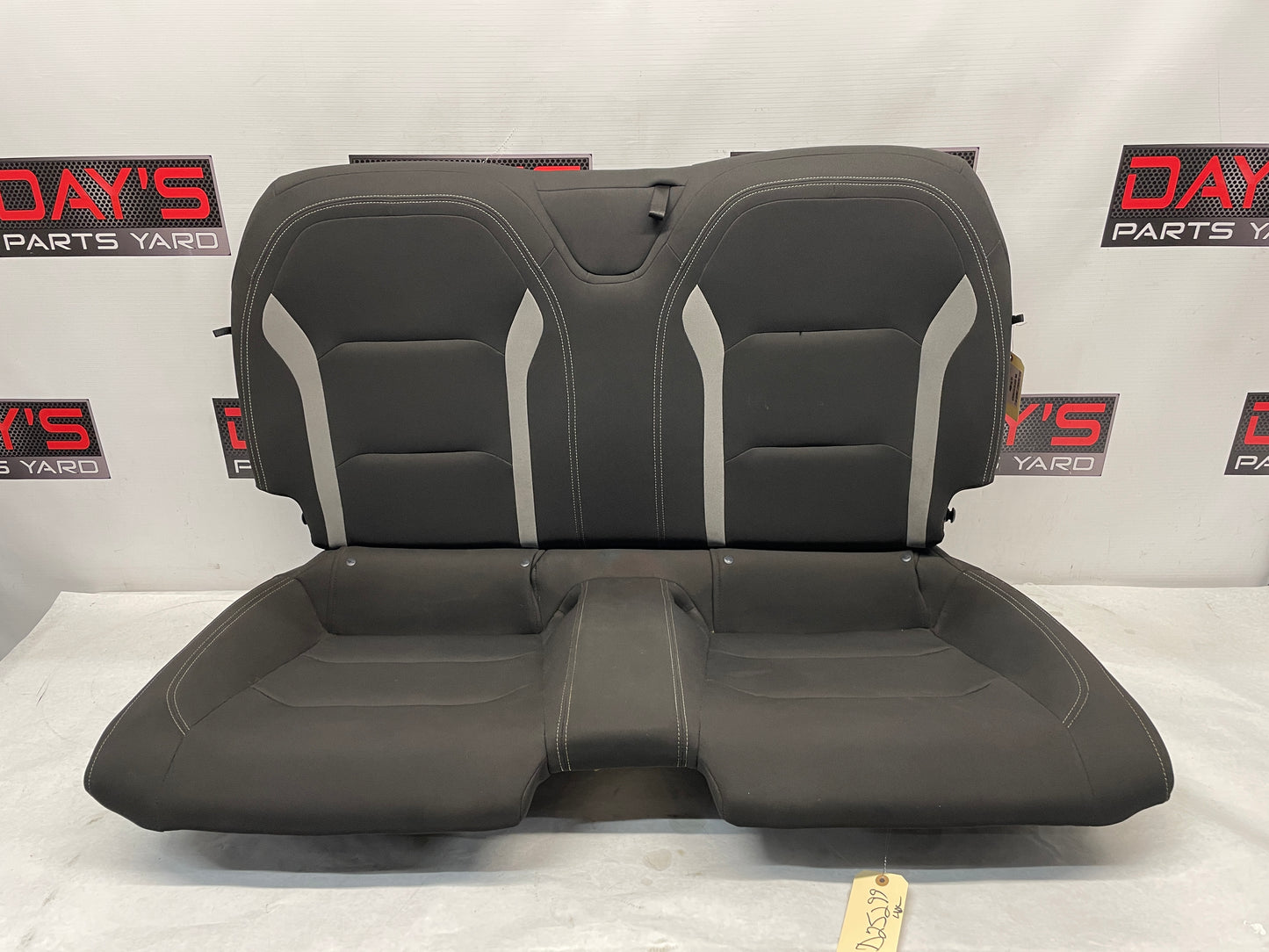 2020 Chevy Camaro SS LZ Seats Fronts and Rears Black and Gray Cloth OEM - Day's Parts Yard