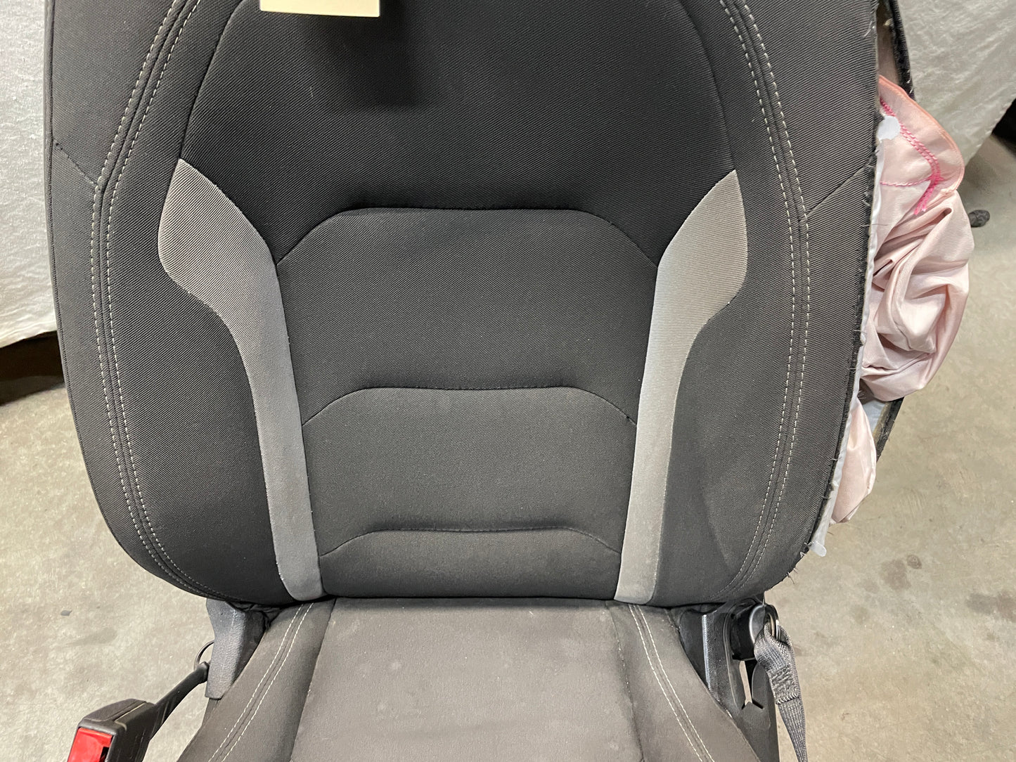 2020 Chevy Camaro SS LZ Seats Fronts and Rears Black and Gray Cloth OEM - Day's Parts Yard