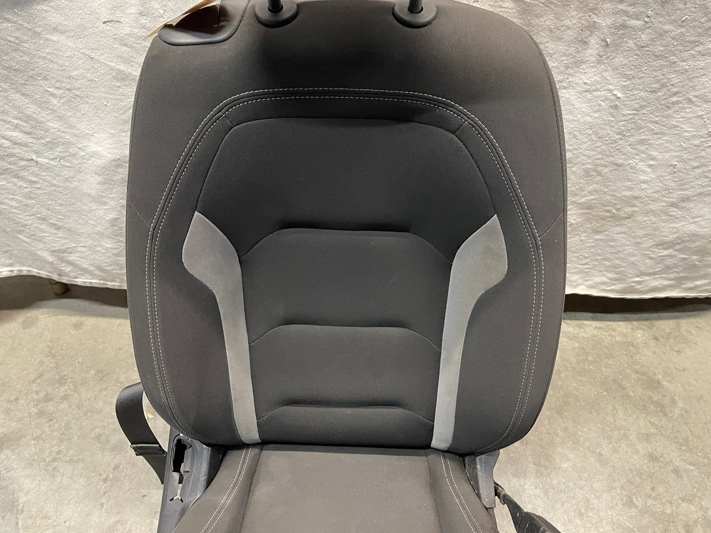2020 Chevy Camaro SS LZ Seats Fronts and Rears Black and Gray Cloth OEM - Day's Parts Yard