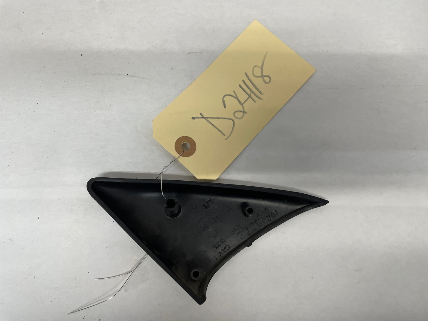 1998 Chevy Camaro Z28 RH Passenger Interior Mirror Bezel Trim OEM Grey Gray - Day's Parts Yard