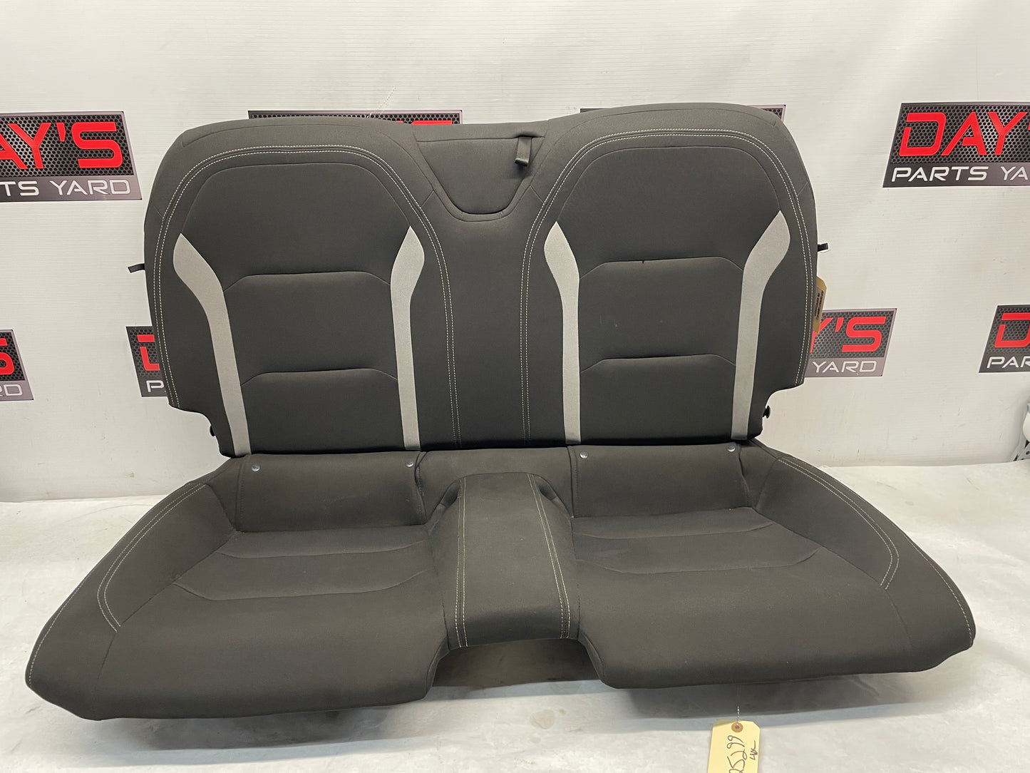 2020 Chevy Camaro SS LZ Seats Fronts and Rears Black and Gray Cloth OEM - Day's Parts Yard