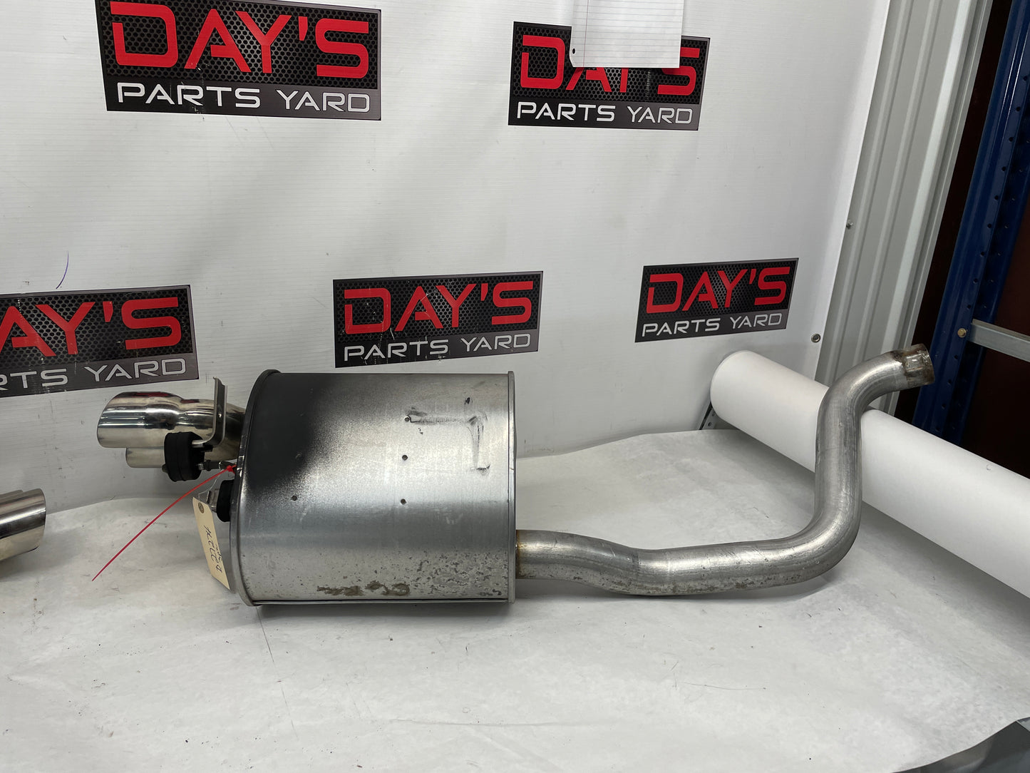 2005 Chevy C6 Corvette Factory OEM Cat Back Exhaust Mid Intermediate Pipe Mufflers - Day's Parts Yard