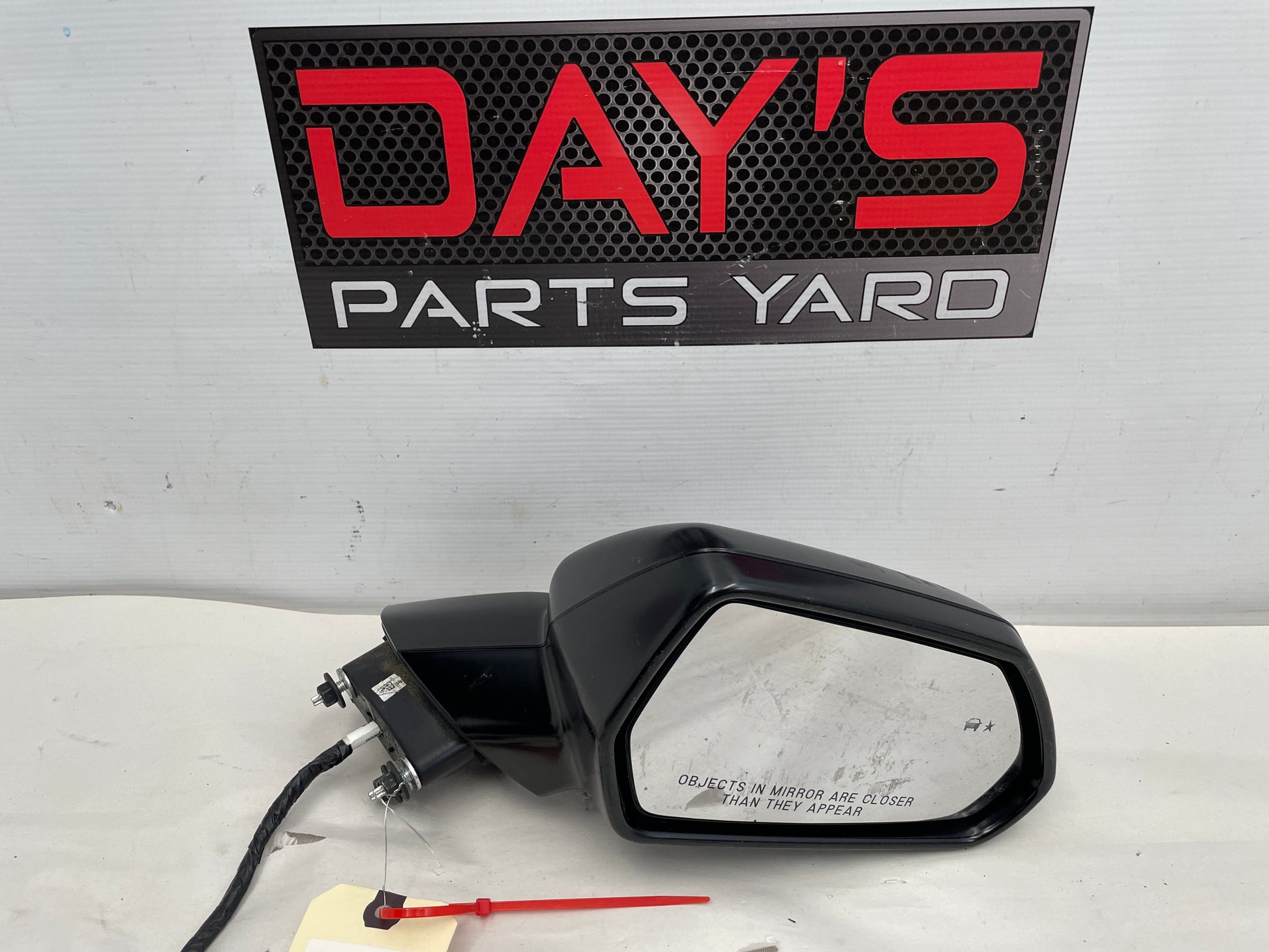 2018 Chevy Camaro ZL1 1LE RH Passenger Exterior Side Mirror Black OEM - Day's Parts Yard