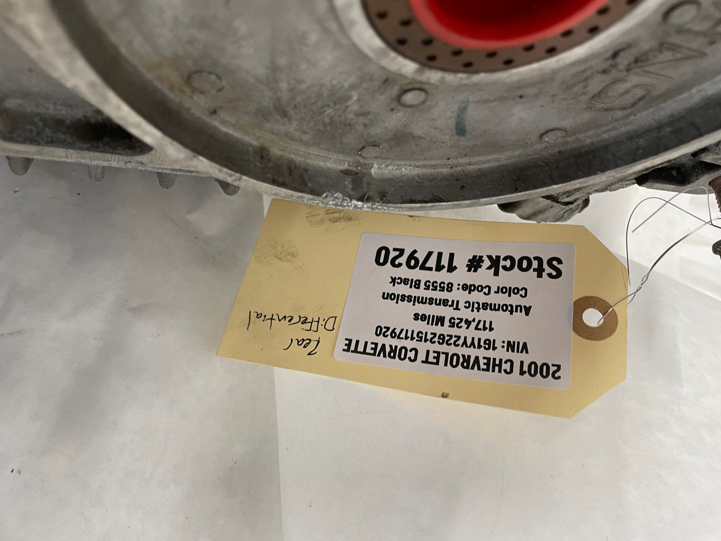 2001 Chevy C5 Corvette Rear End Differential Carrier - Day's Parts Yard