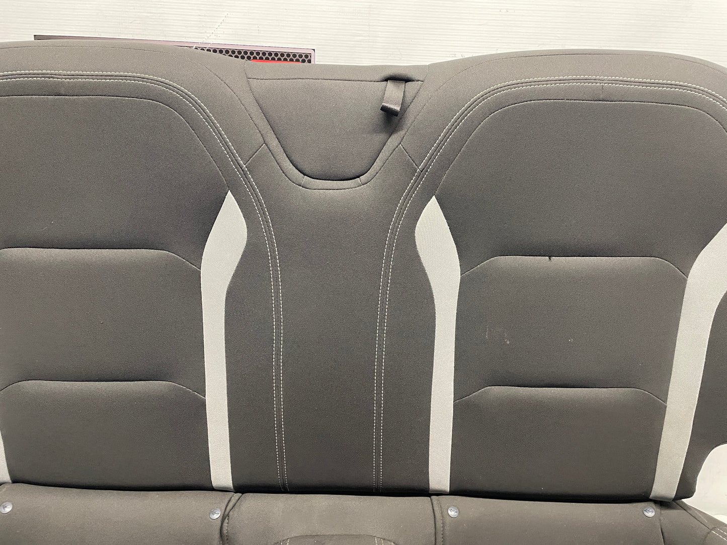 2020 Chevy Camaro SS LZ Seats Fronts and Rears Black and Gray Cloth OEM - Day's Parts Yard