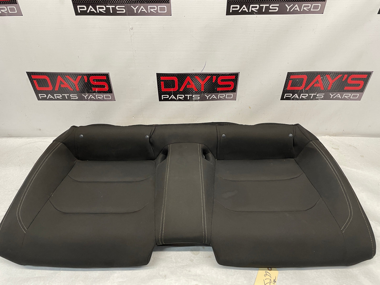 2020 Chevy Camaro SS LZ Seats Fronts and Rears Black and Gray Cloth OEM - Day's Parts Yard