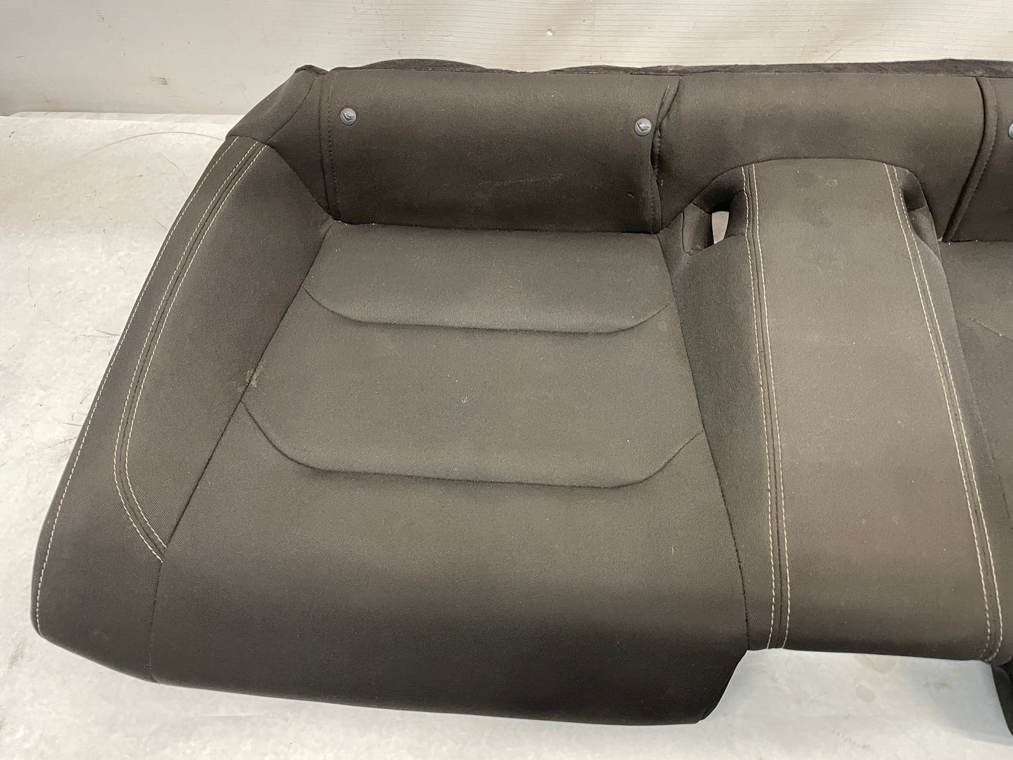 2020 Chevy Camaro SS LZ Seats Fronts and Rears Black and Gray Cloth OEM - Day's Parts Yard
