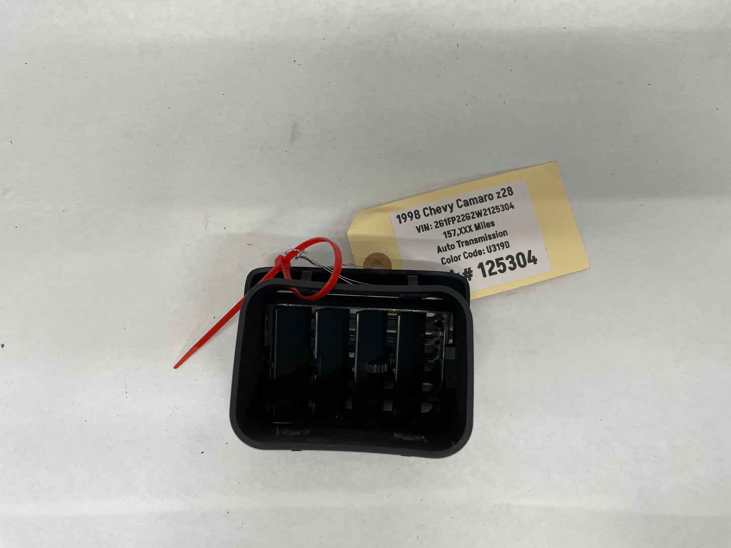 1998 Chevy Camaro Z28 RH Passenger Dash Air Vent Bezel OEM Grey Gray - Day's Parts Yard