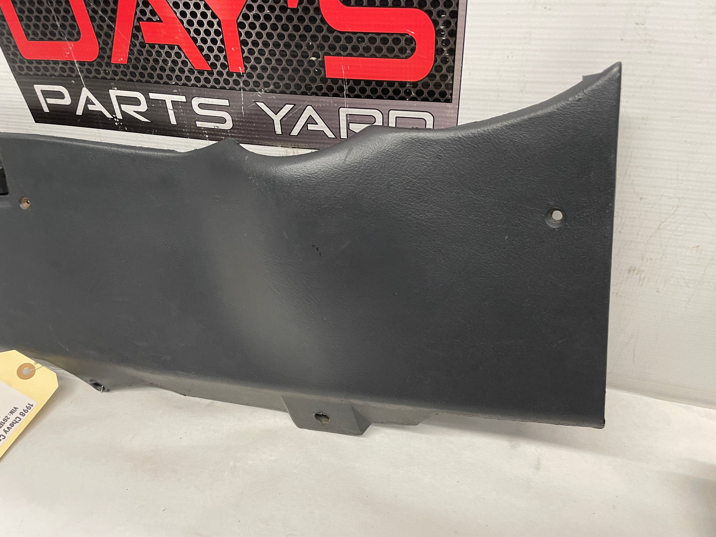 1998 Chevy Camaro Z28 SS Knee Bolster Lower LH Dash Trim Molding Grey Gray OEM - Day's Parts Yard