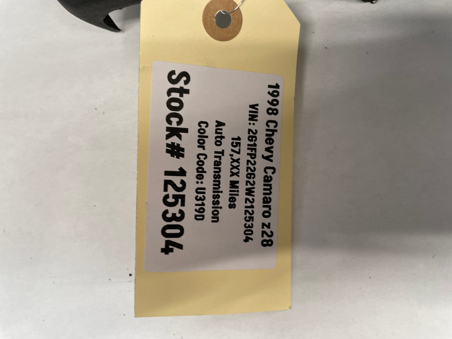 1998 Chevy Camaro Z28 SS Knee Bolster Lower LH Dash Trim Molding Grey Gray OEM - Day's Parts Yard