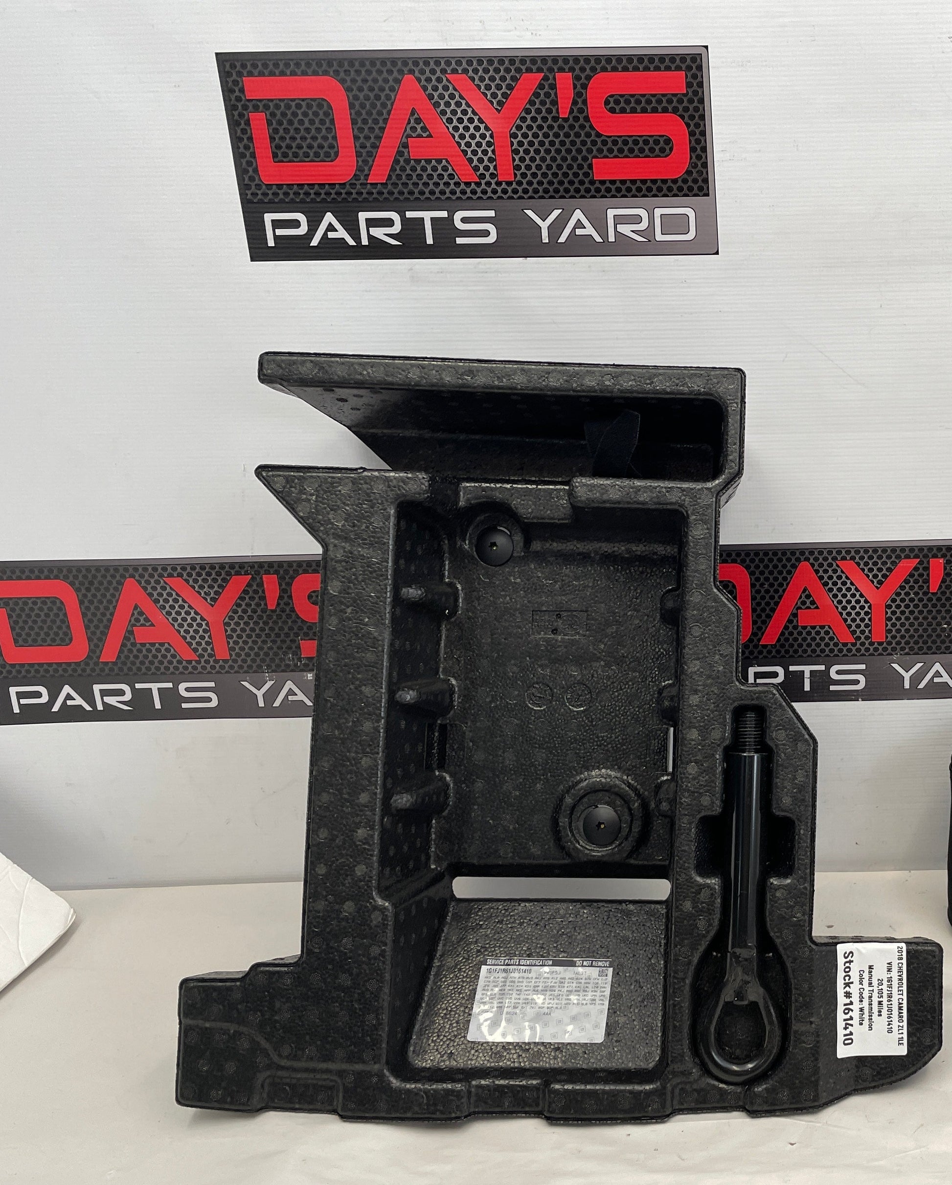 2018 Chevy Camaro ZL1 1LE Rear Trunk Storage Compartment w/ Tow Hook OEM - Day's Parts Yard