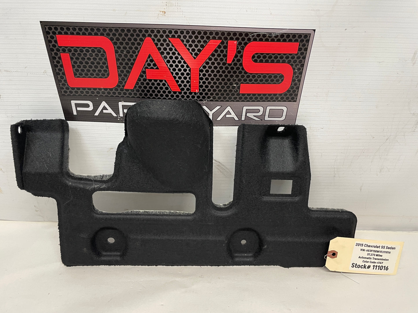 2015 Chevy SS Sedan Lower Insulator Dash Trim Piece OEM - Day's Parts Yard