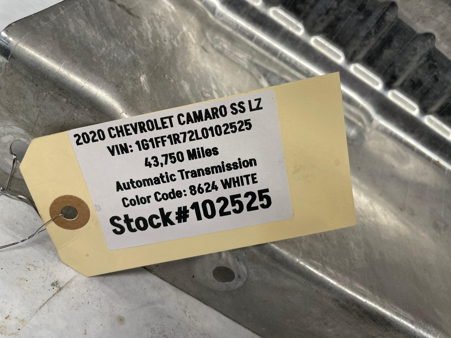 2020 Chevy Camaro SS LZ Exhaust Heat Shield OEM - Day's Parts Yard