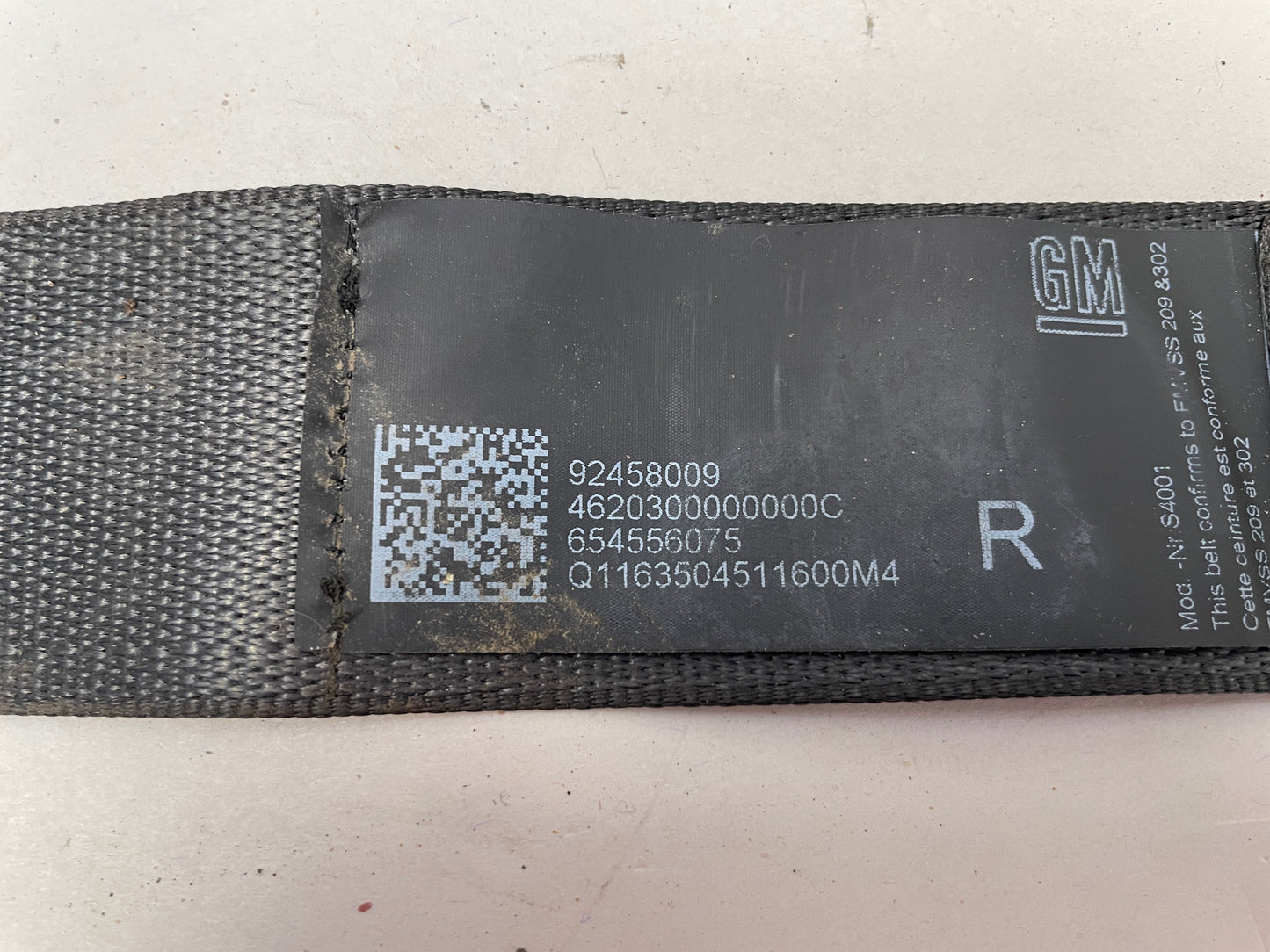 2017 Chevy SS Sedan Rear Seatbelt Seat Belt Retractor Set - Day's Parts Yard