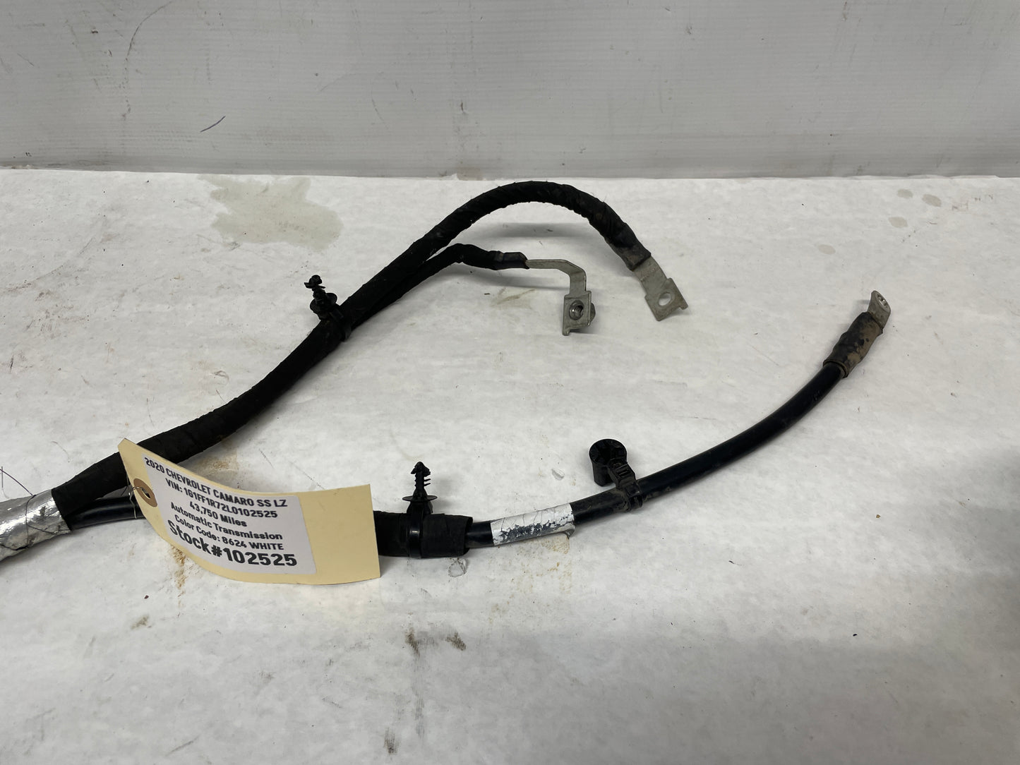 2020 Chevy Camaro SS LZ Positive Negative Battery Wire Wiring Harness OEM - Day's Parts Yard