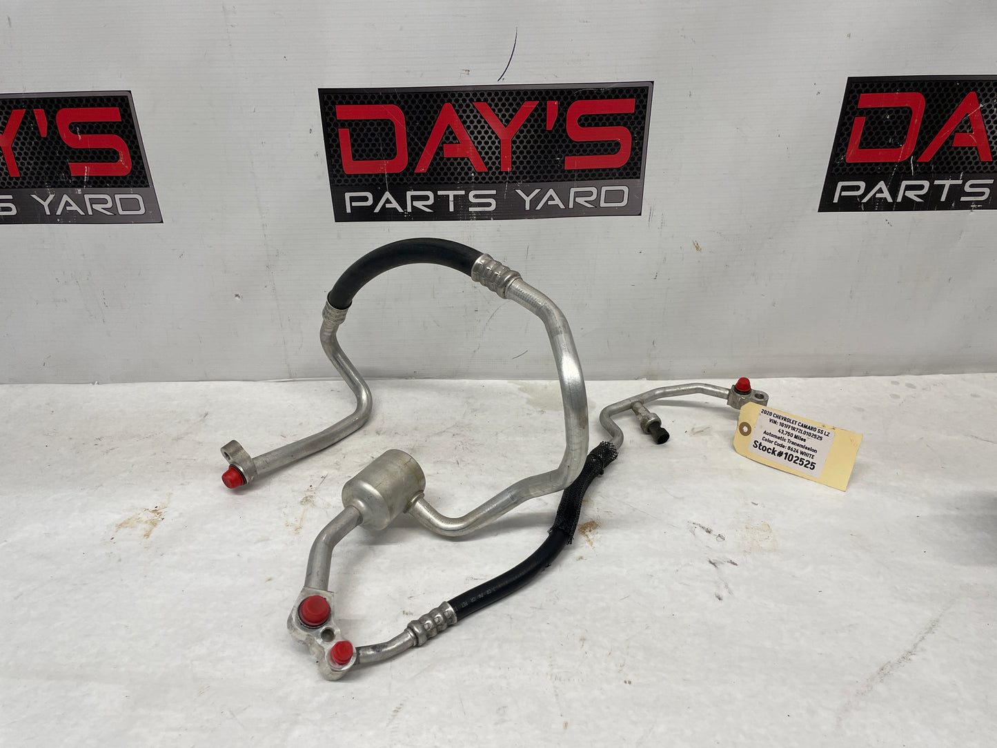 2020 Chevy Camaro SS LZ AC Air Conditioner Manifold Line Hose Tube OEM - Day's Parts Yard