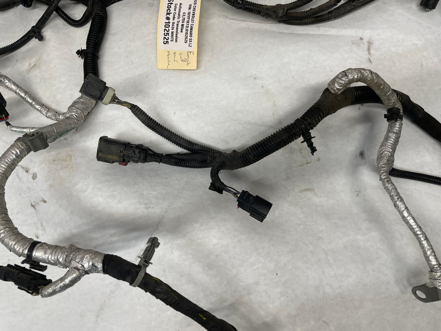 2020 Chevy Camaro SS LZ Engine Transmission Wire Wiring Harness OEM - Day's Parts Yard