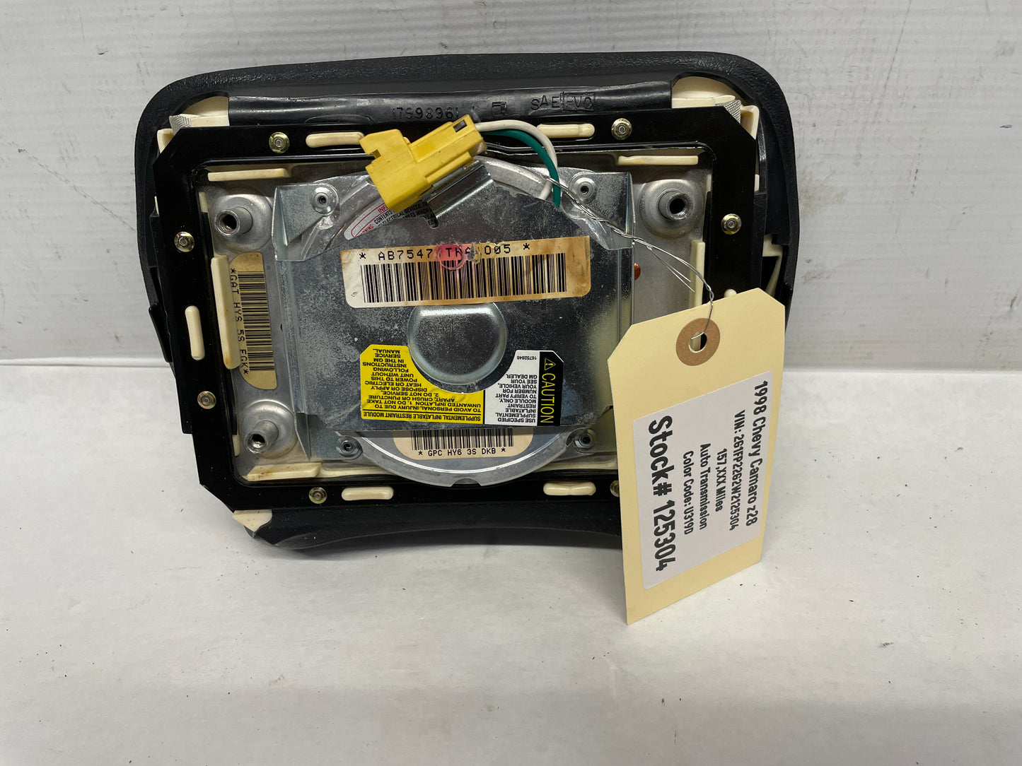 1998 Chevy Camaro Z28 Steering Wheel Airbag Air Bag OEM - Day's Parts Yard