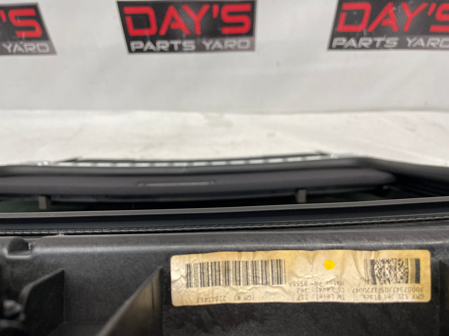 2012 Chevy Camaro ZL1 Sunroof Sun Moon Roof OEM - Day's Parts Yard