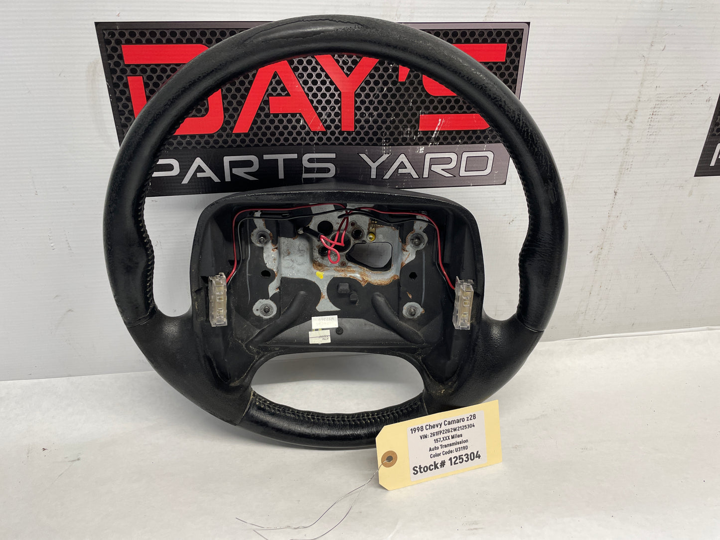 1998 Chevy Camaro Z28 Steering Wheel OEM - Day's Parts Yard
