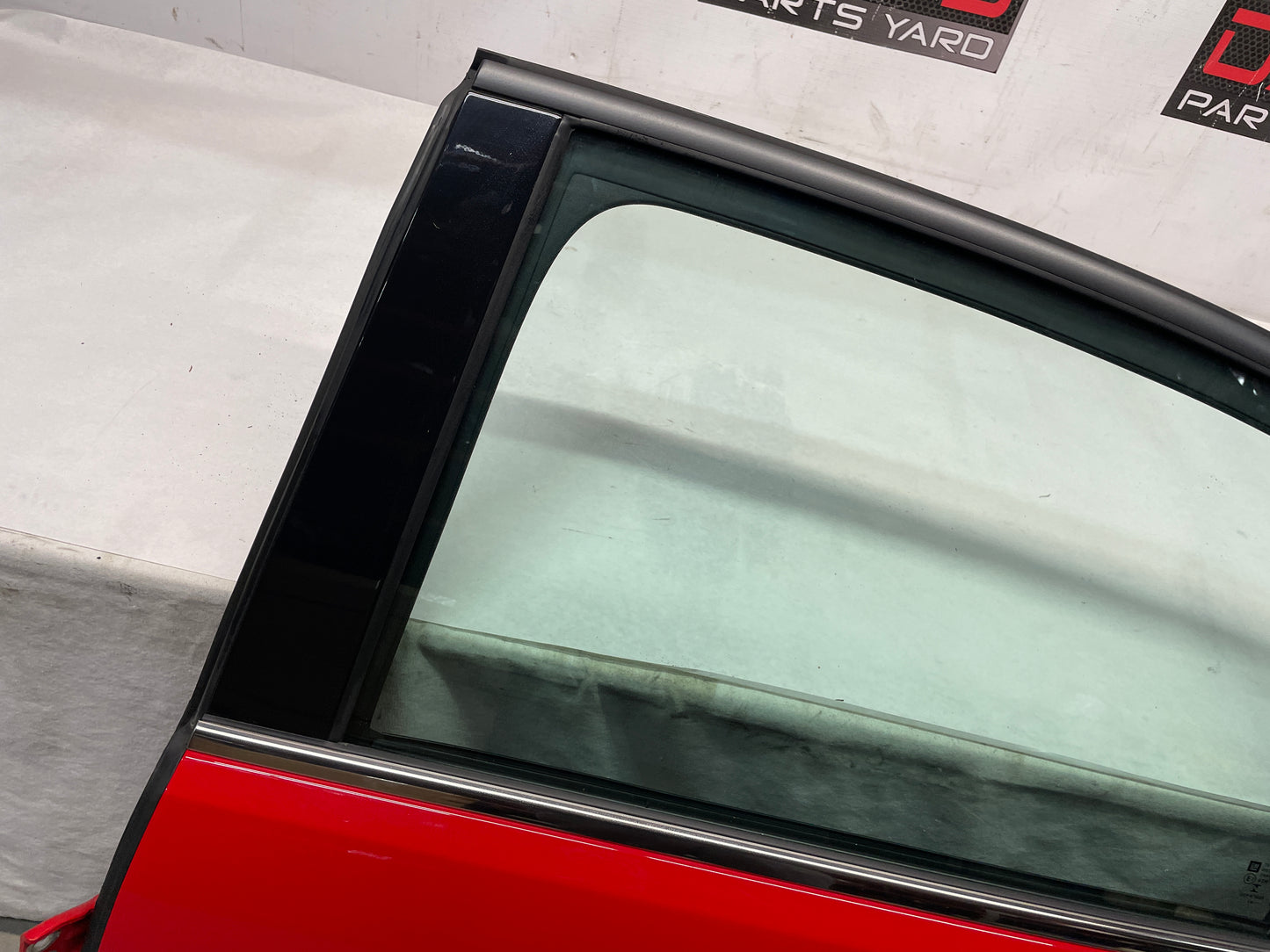 2017 Chevy SS Sedan LH Driver Rear Door Red OEM - Day's Parts Yard