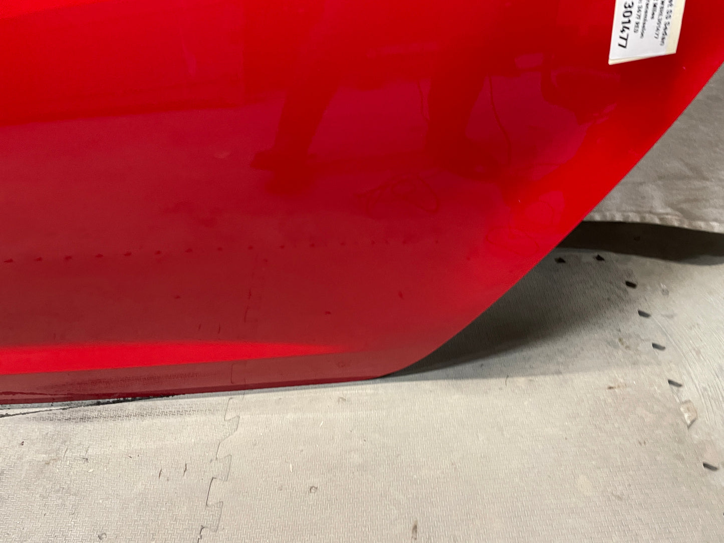 2017 Chevy SS Sedan LH Driver Rear Door Red OEM - Day's Parts Yard