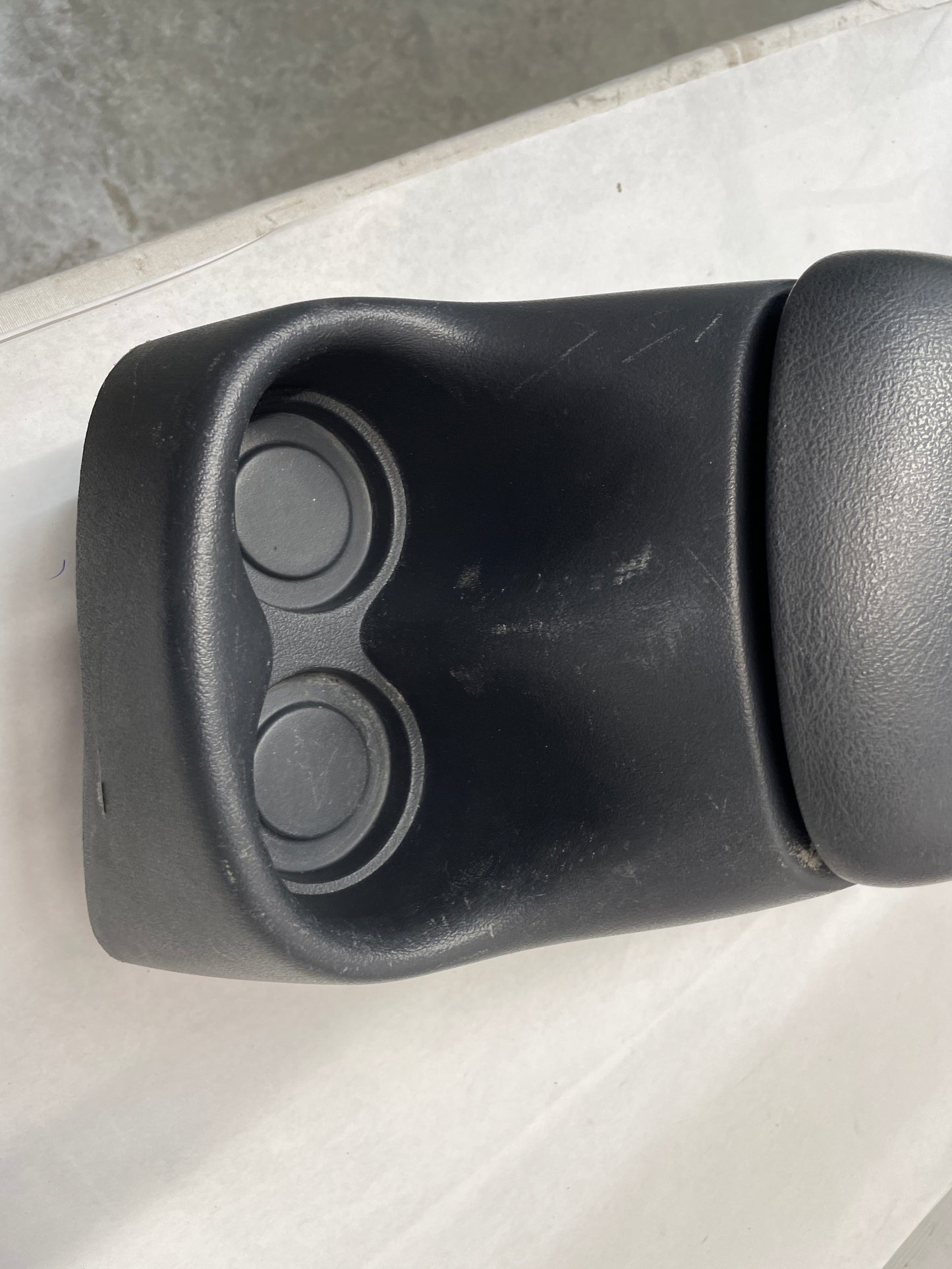 1998 Chevy Camaro Z28 Complete Auto Center Console Arm Rest Assembly OEM Grey Gray - Day's Parts Yard