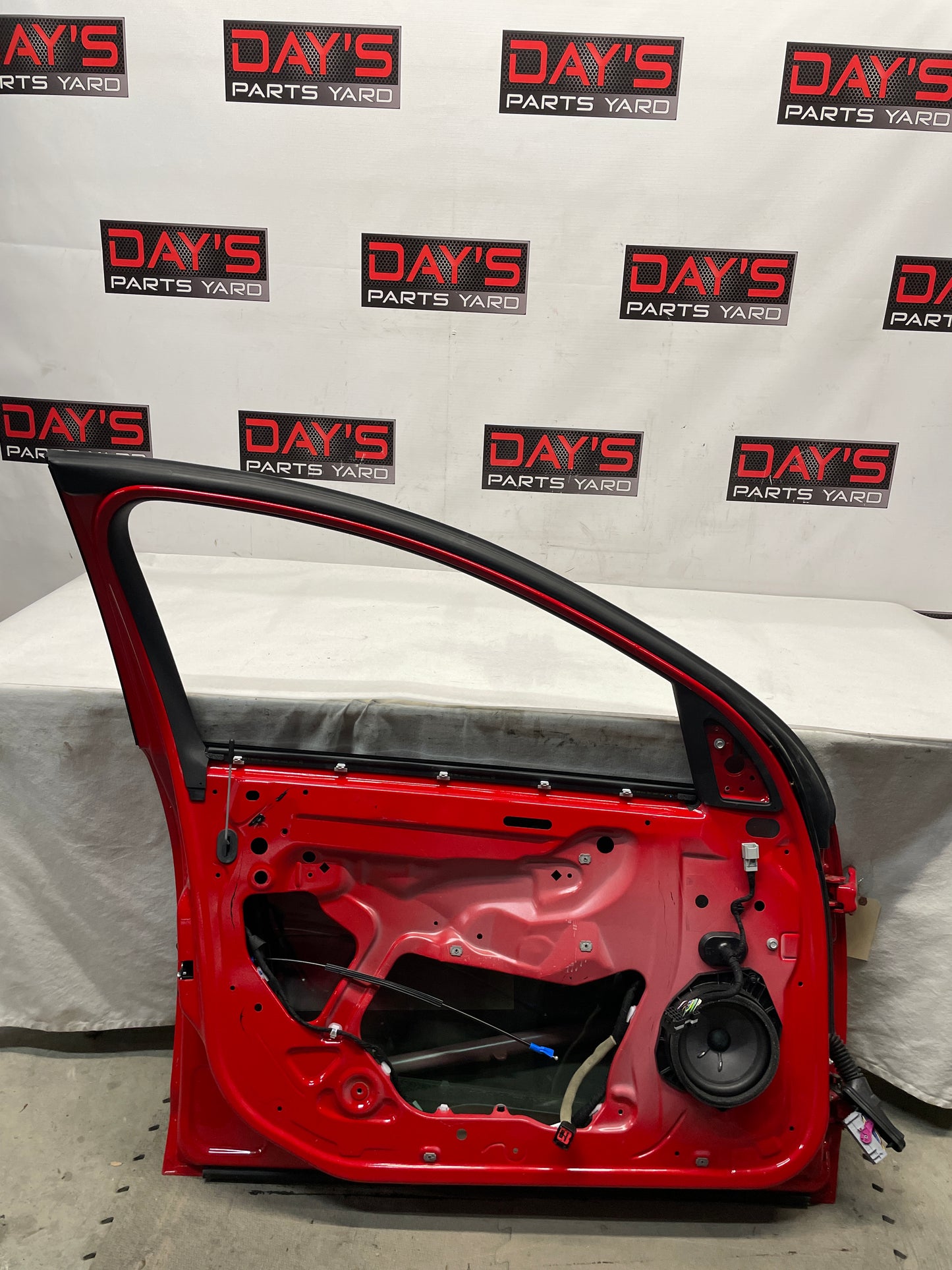 2017 Chevy SS Sedan LH Driver Front Exterior Door Red OEM - Day's Parts Yard