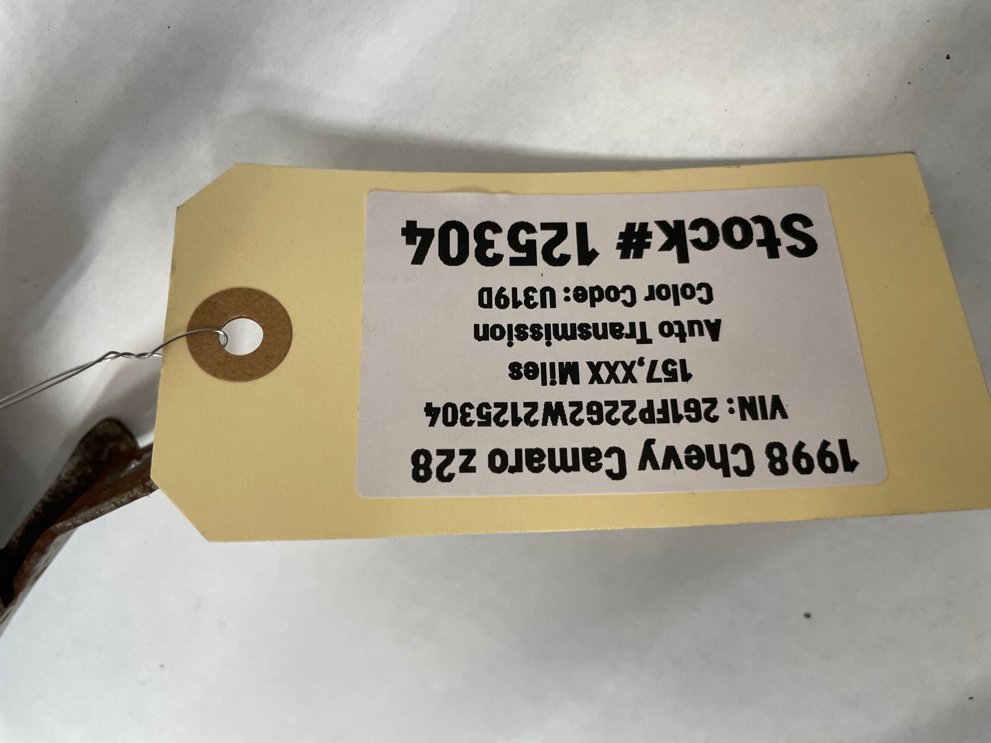 1998 Chevy Camaro Z28 Automatic Transmission Floor Shifter Gear Selector OEM - Day's Parts Yard
