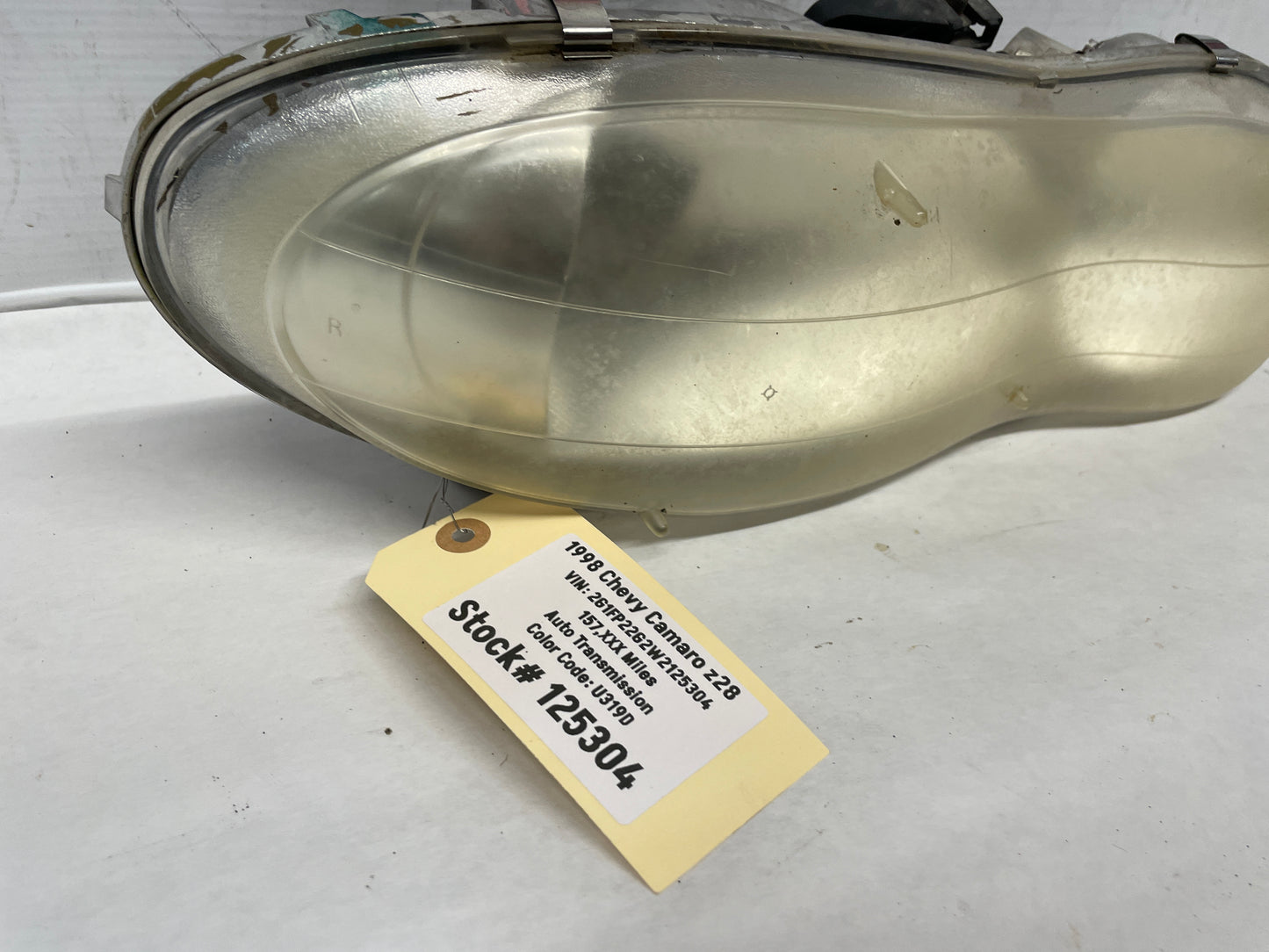 1998 Chevy Camaro Z28 RH Passenger Headlight Head Light Lamp OEM - Day's Parts Yard