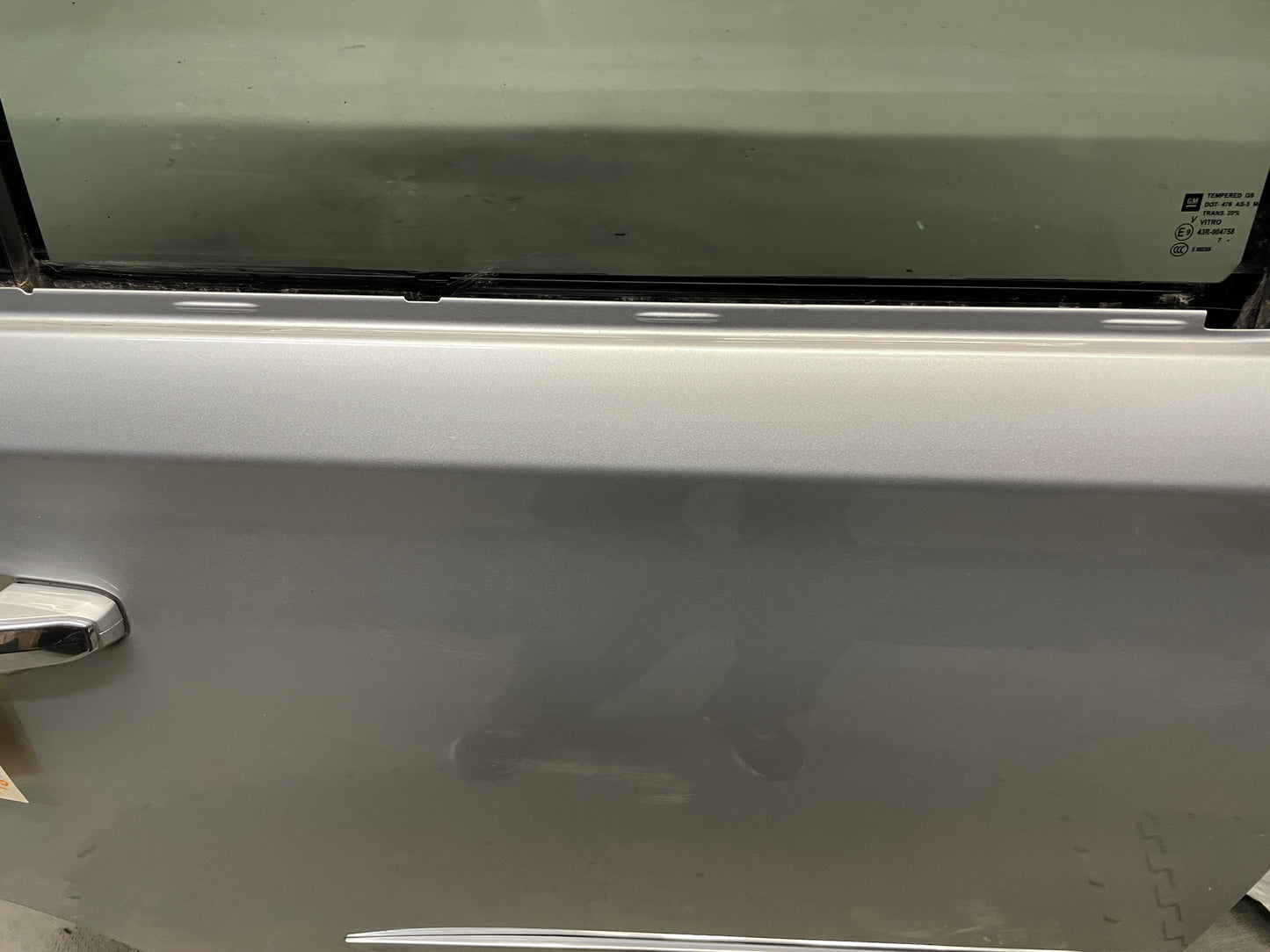 2018 Cadillac Escalade RH Passenger Rear Exterior Door Silver OEM - Day's Parts Yard