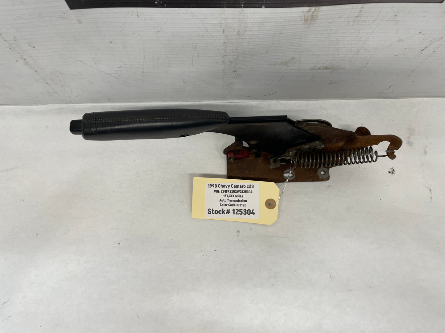 1998 Chevy Camaro Z28 Emergency Parking E-Brake Handle Lever OEM - Day's Parts Yard