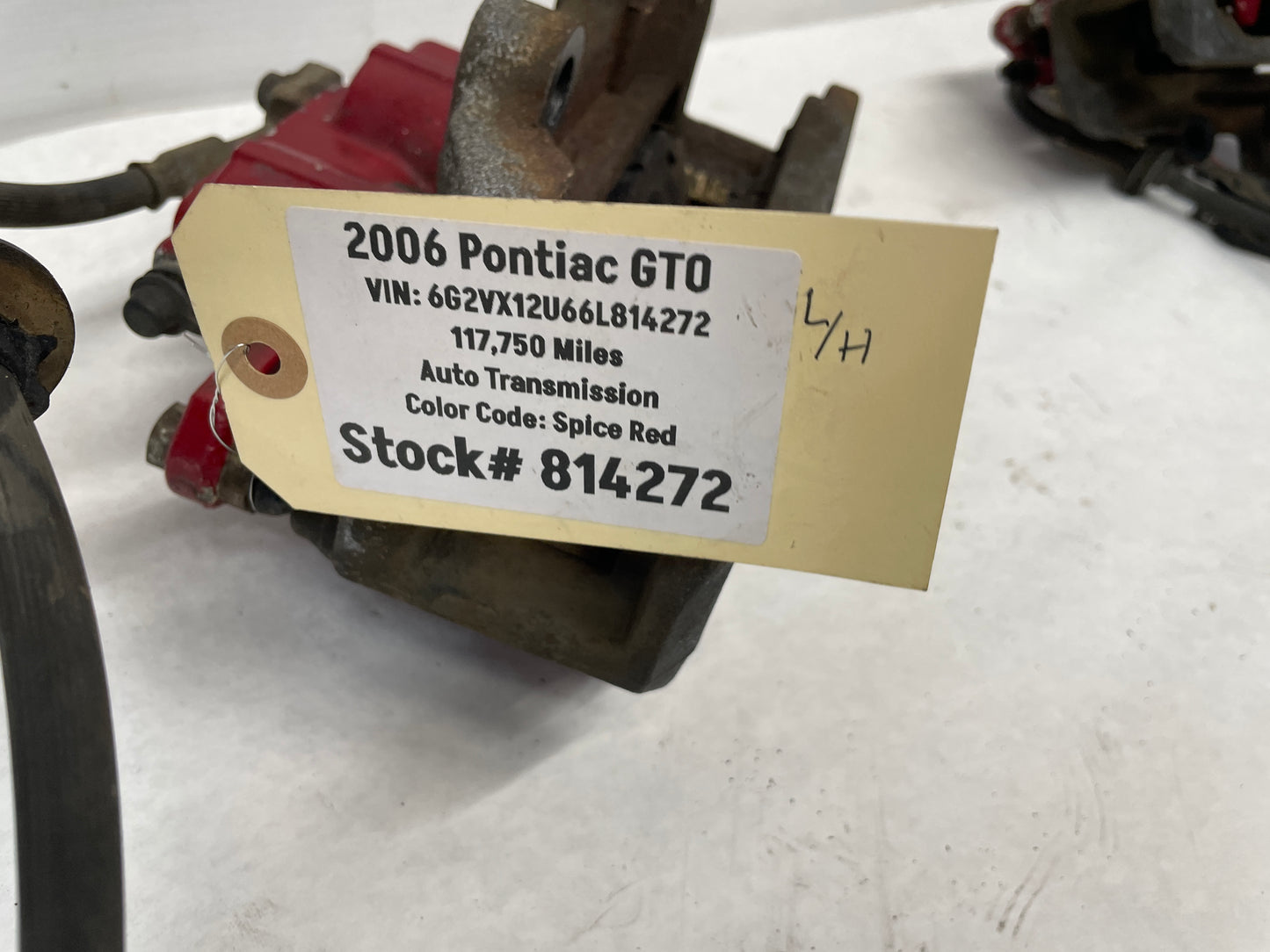 2006 Pontiac GTO Front PBR Brake Calipers OEM - Day's Parts Yard