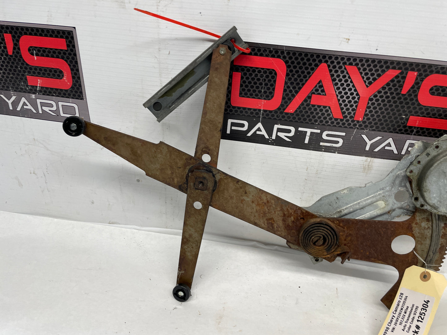 1998 Chevy Camaro Z28 RH Passenger Window Regulator Motor OEM - Day's Parts Yard