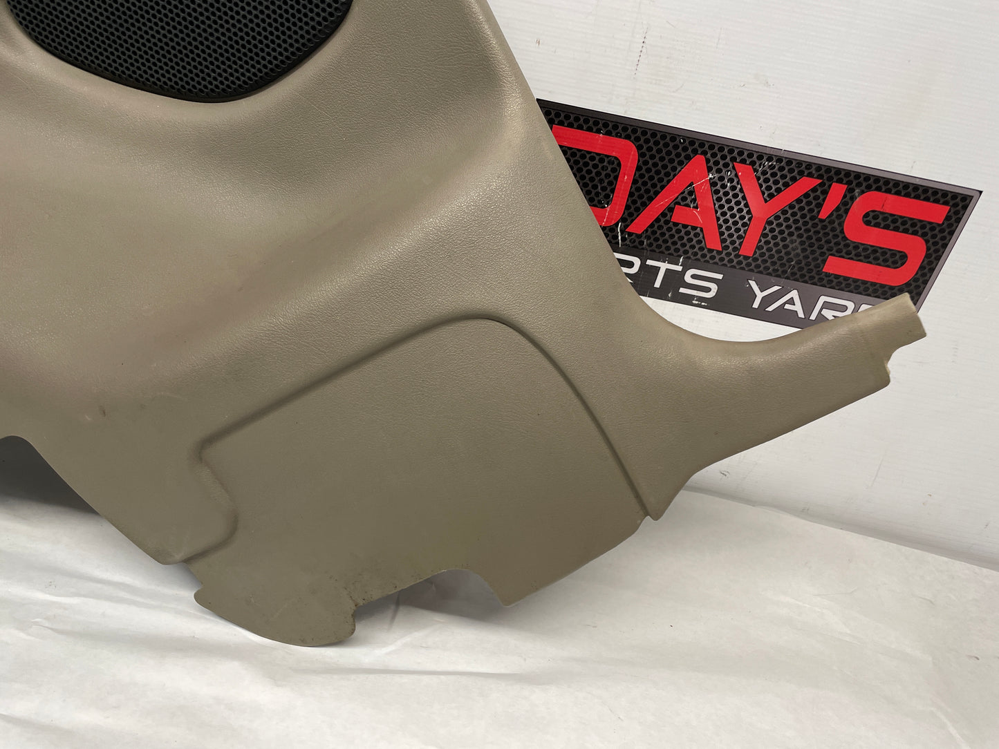 1998 Chevy Camaro Z28 LH Driver Interior Quarter Sail Panel Trim Molding Tan OEM - Day's Parts Yard