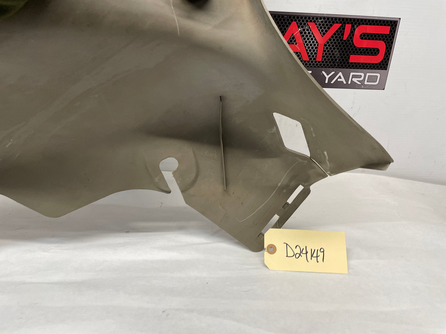 1998 Chevy Camaro Z28 LH Driver Interior Quarter Sail Panel Trim Molding Tan OEM - Day's Parts Yard